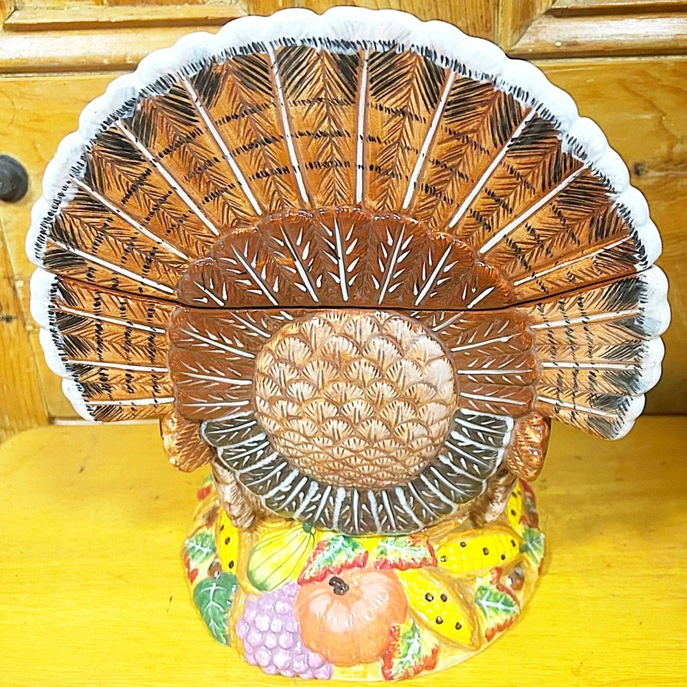 Burton+Burton Turkey Ceramic Tureen Thanksgiving